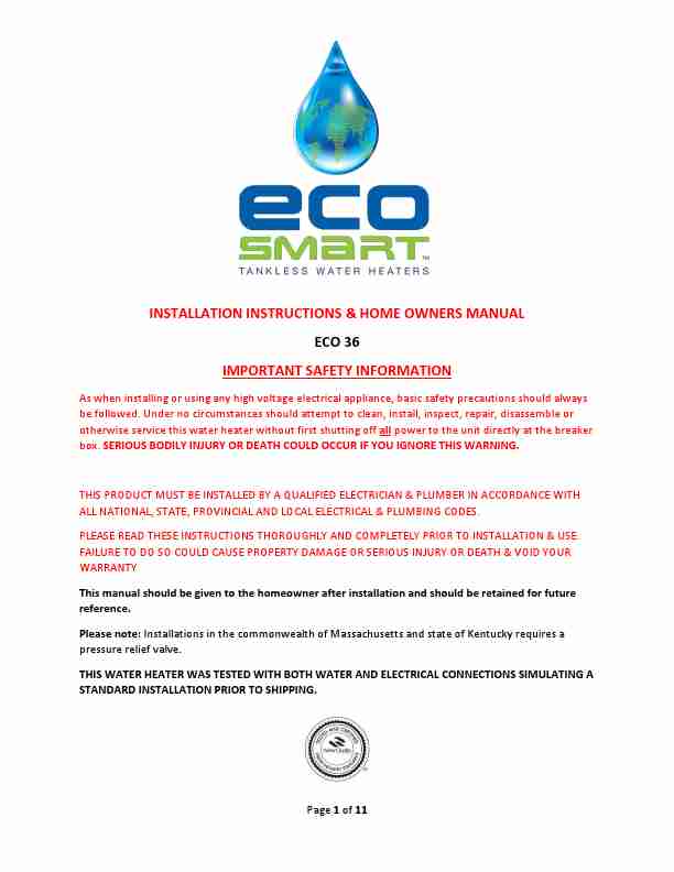 Ecosmart Eco 36 Installation Manual-page_pdf